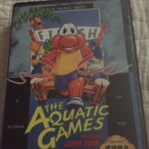 The Aquatic Games Sega Genesis Game